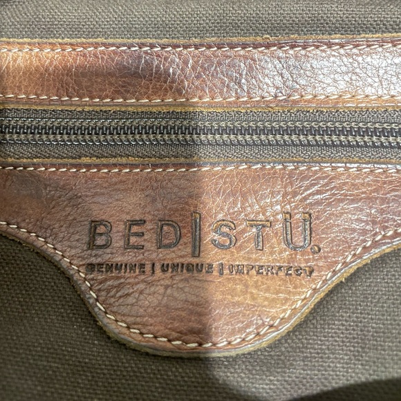 Bed Stu Genuine Leather Arian Convertible Tote Backpack - Picture 8 of 15